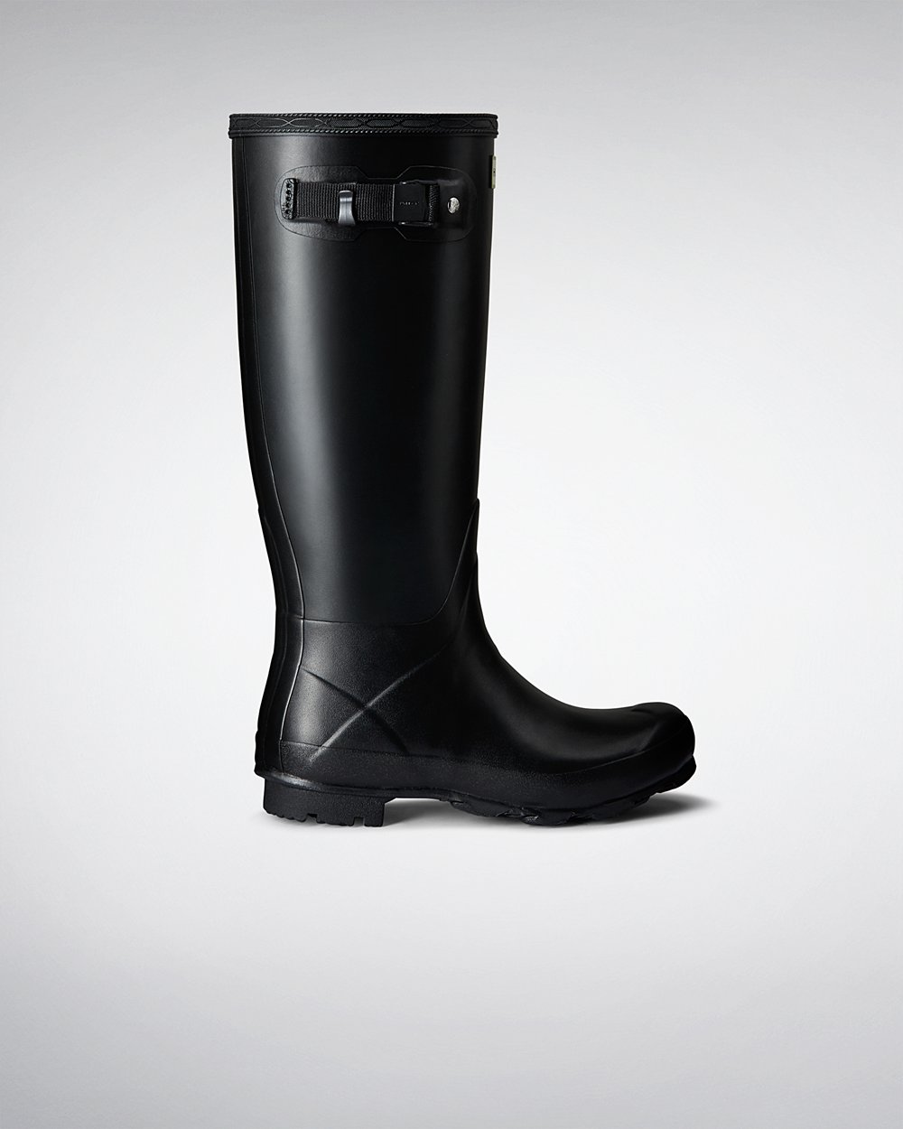 Botas de Lluvia Altas Hunter Mujer - Norris Field - Negros - UNWCFJK-60